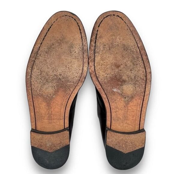 Cole Haan Carter Burgundy Brown Leather Split Toe Derby Oxford CO1525 13D - Picture 10 of 12